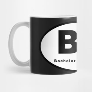 BC (Bachelor of Science) Oval Mug